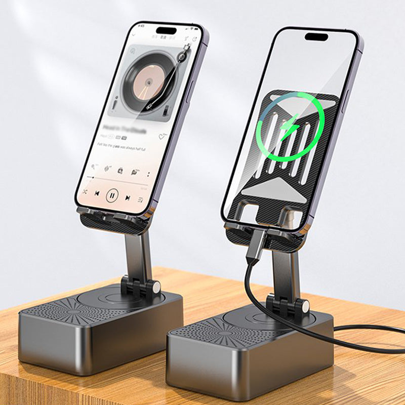 BowLift | 3 in 1 - wireless Bluetooth speaker, charging station, phone stand