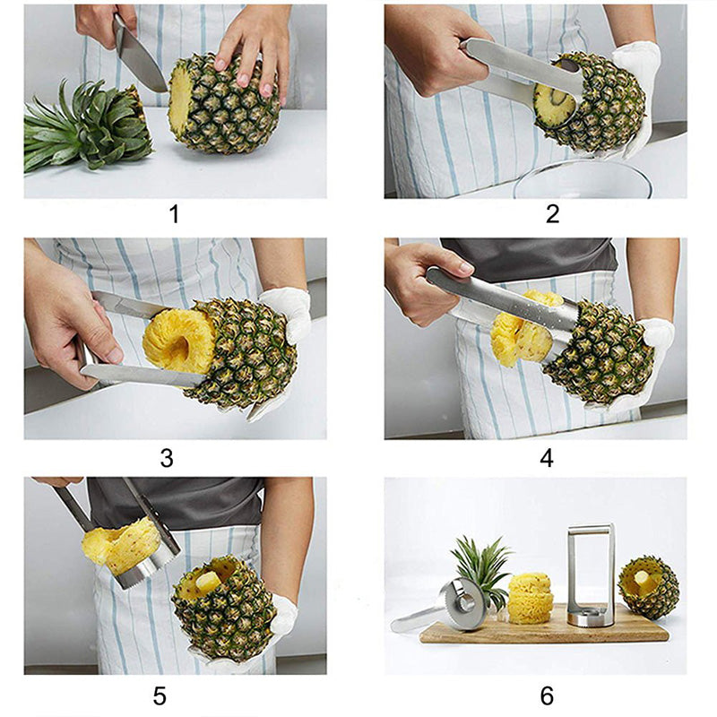 BowLift | Stainless steel food grade pineapple cutter