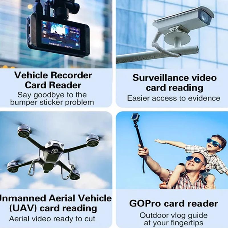 BowLift | 4-in-1 multifunctional card reader with multiple ports