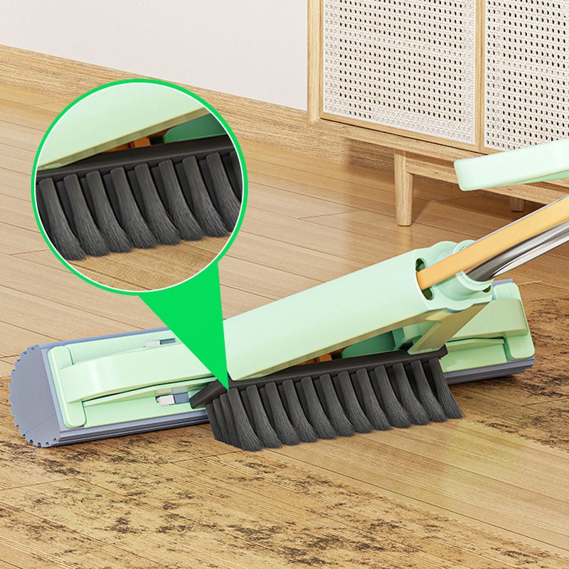BowLift | Absorbent Folding Squeeze Sponge Mop with Brush