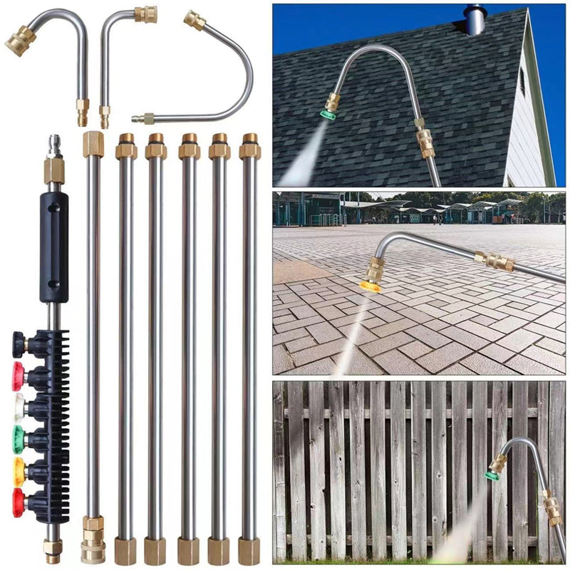 BowLift | High pressure washer pole set with 4000 PSI