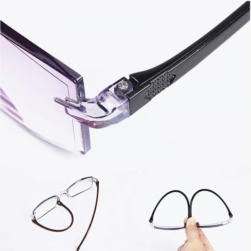 BowLift | High Hardness Anti-Blue Progressive Distance and Near Range Dual-Use Reading Glasses