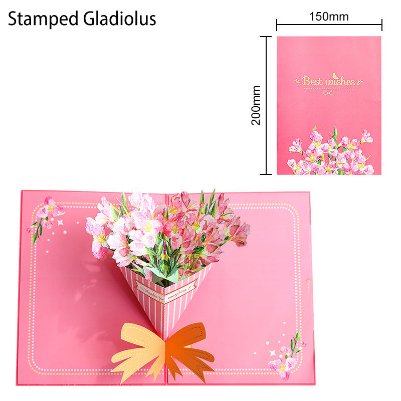 BowLift | Creative 3D paper cut-out card with popup greeting card