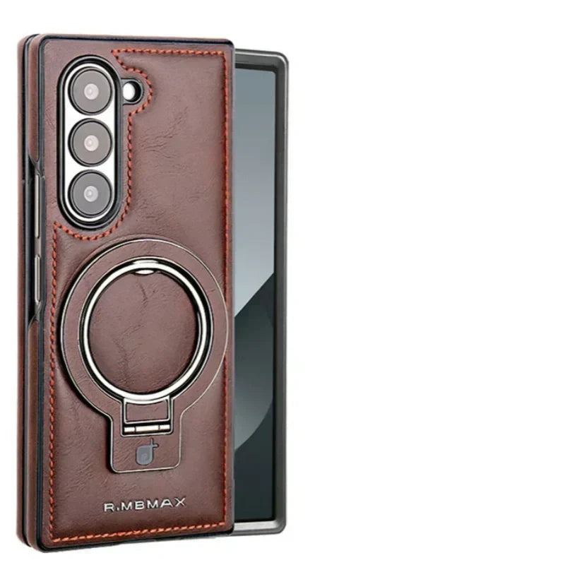 BowLift | Premium PU leather magnetic case with stand for Samsung Fold 3/4/5/6