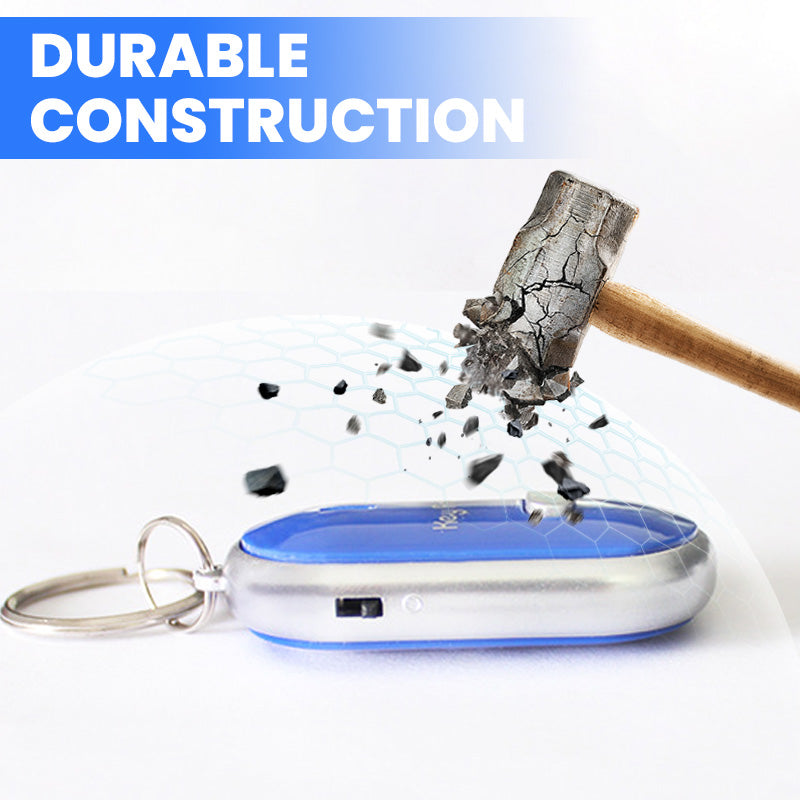 BowLift | Pipe sound-activated sensor-key finder with key ring