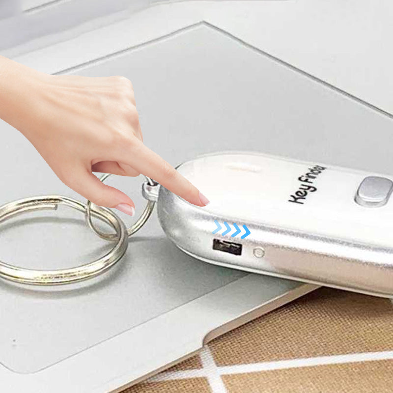 BowLift | Pipe sound-activated sensor-key finder with key ring