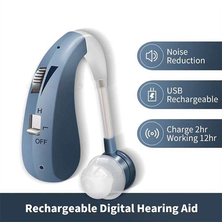BowLift | USB rechargeable Bluetooth hearing aid headphones for seniors