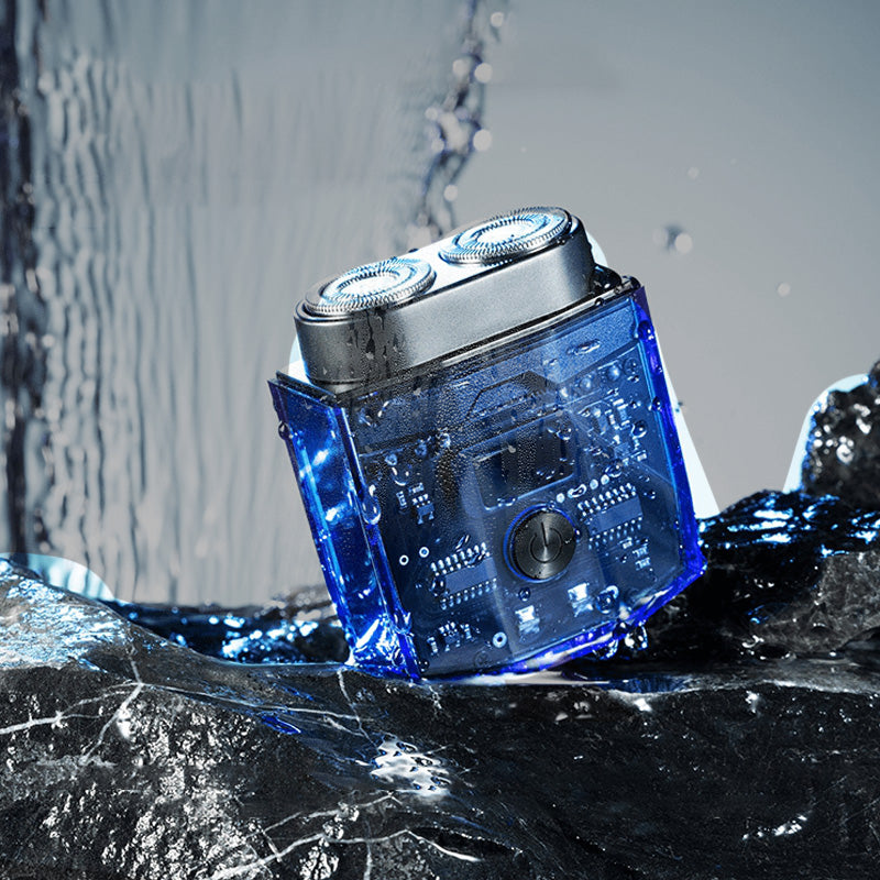 BowLift | Transparent Mini Electric Razor with Low Noise Level