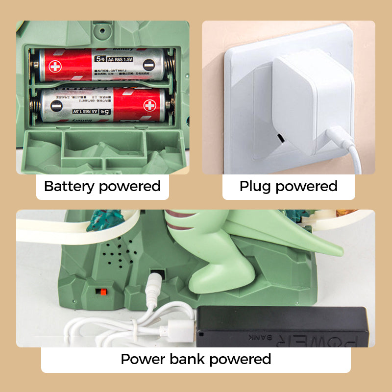 BowLift | Electric play set with dinosaur hunt and race track