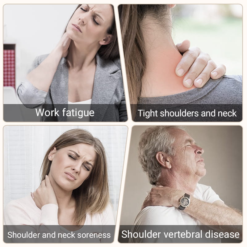 BowLift | Electric neck and shoulder heating pad with vibration