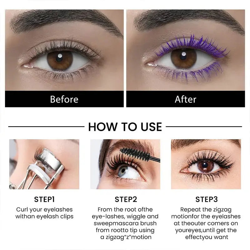 BowLift | Vivid Waterproof Mascara – long-lasting color-intensive lash definition
