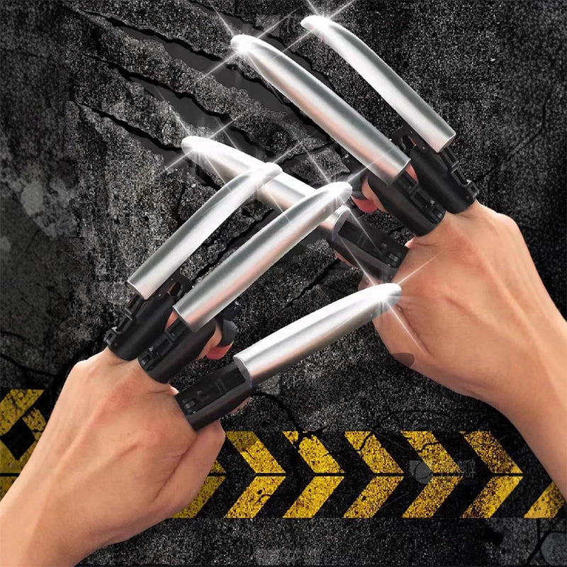 BowLift | Retractable mechanical wolf claw as a finger toy