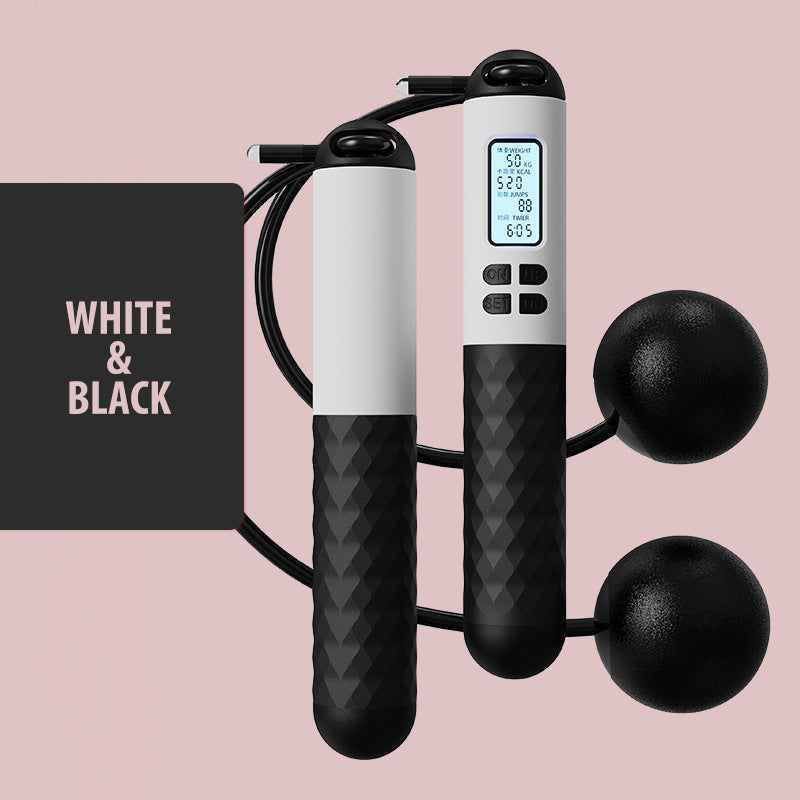 BowLift | Battery-operated skipping rope with counter and weight balls