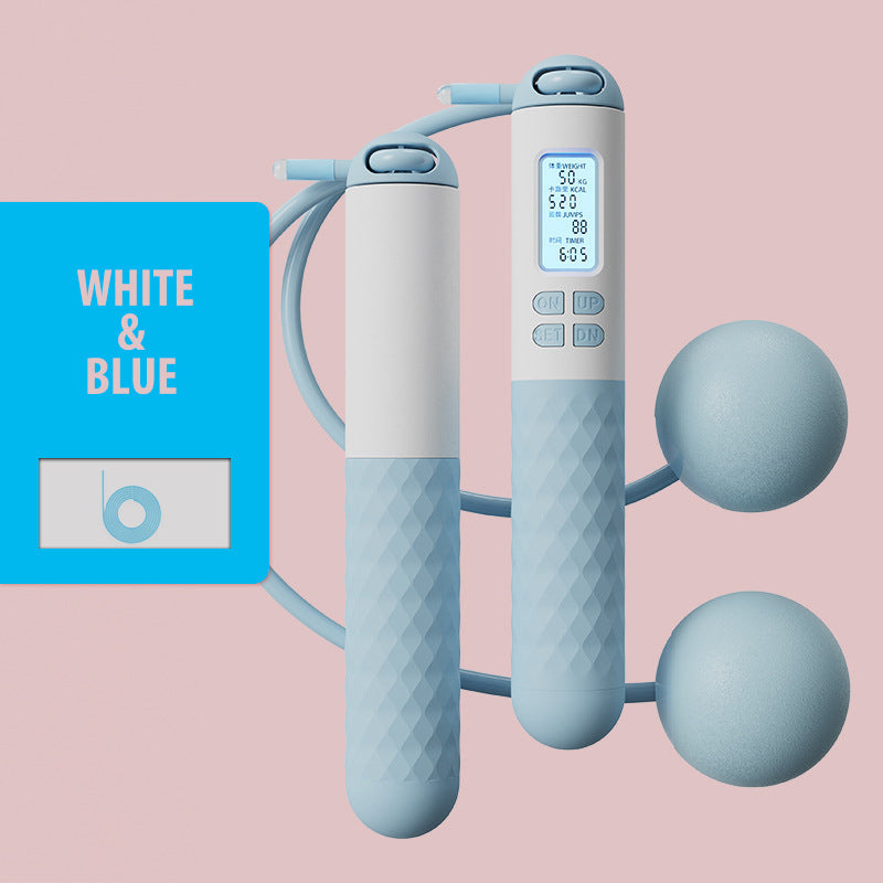 BowLift | Battery-operated skipping rope with counter and weight balls