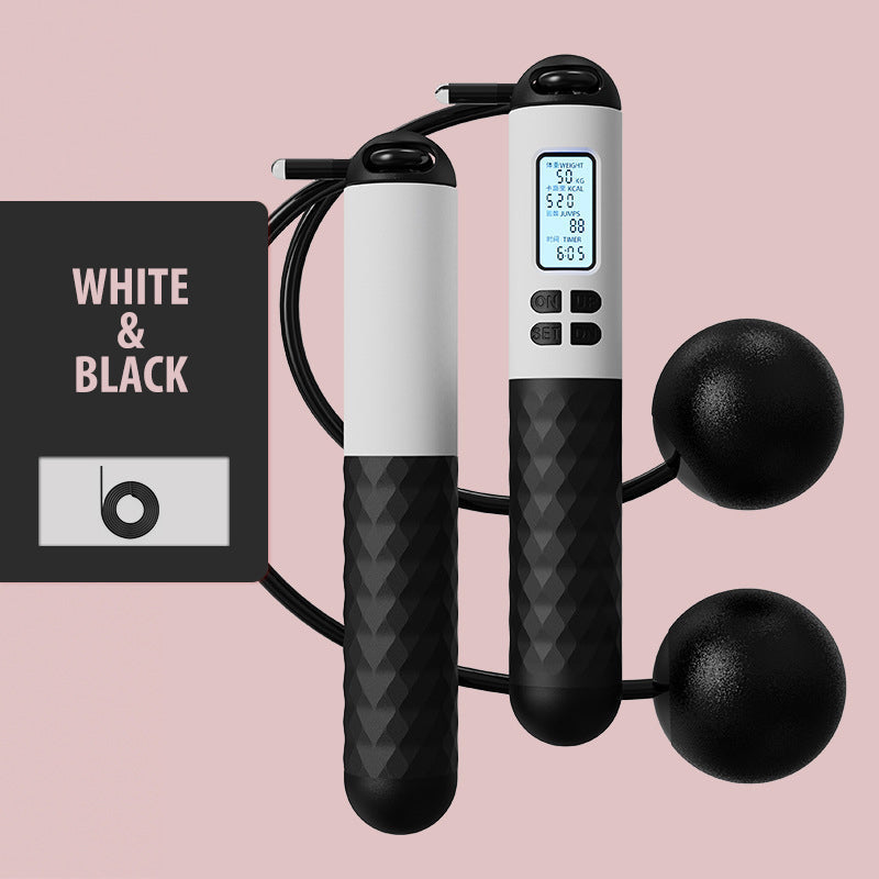 BowLift | Battery-operated skipping rope with counter and weight balls
