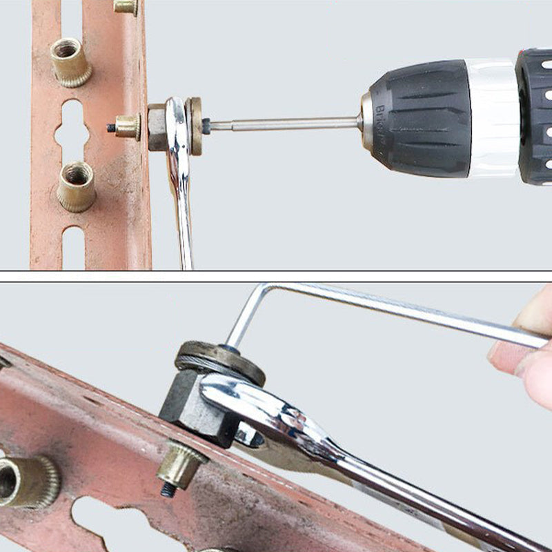 BowLift | Set with hex nuts with flat head and insert pins