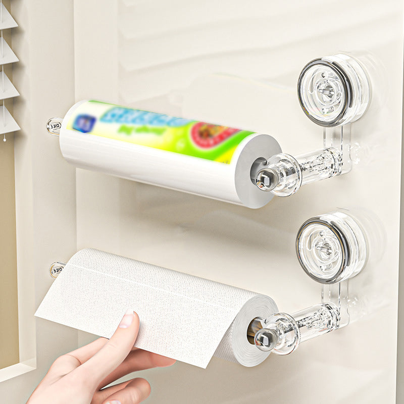BowLift | Multifunctional vacuum suction cup toilet paper holder