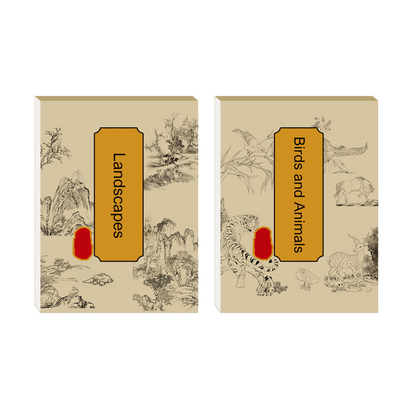 BowLift | Chinese painting white drawing copying album