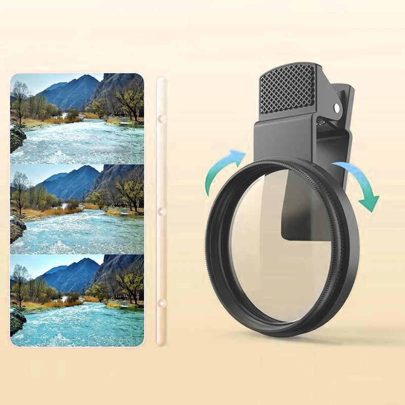 BowLift | Clip-On polarizing filter for mobile phones