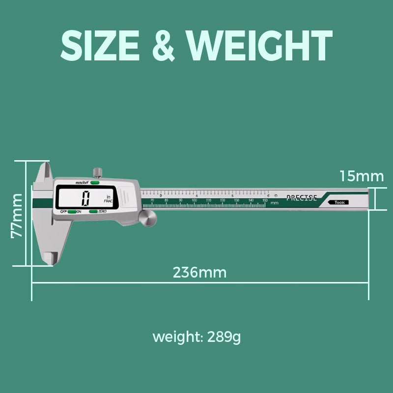BowLift | Digital caliper with large LCD screen