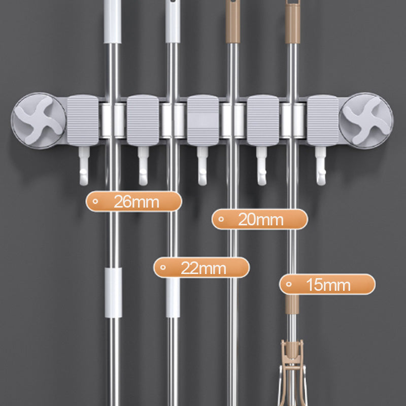 BowLift | Bore-free suction cup mop holder for the bathroom