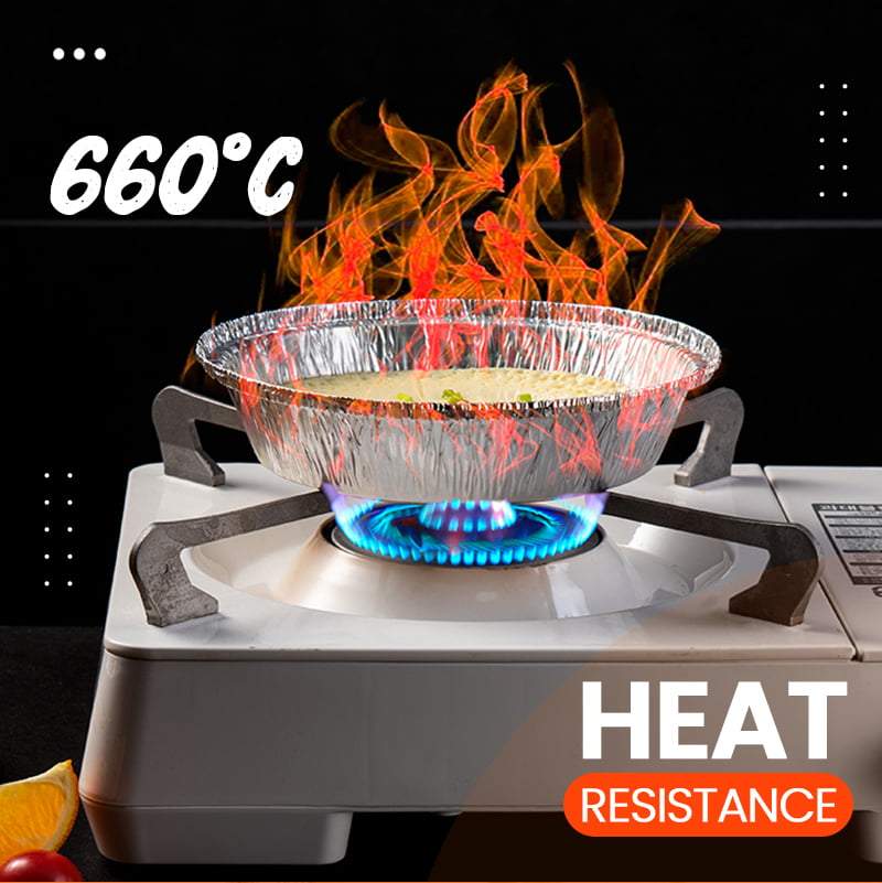 BowLift | Oil-resistant Aluminum Foil Box