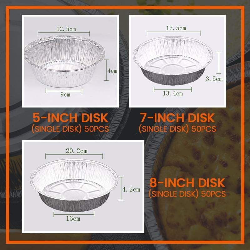 BowLift | Oil-resistant Aluminum Foil Box