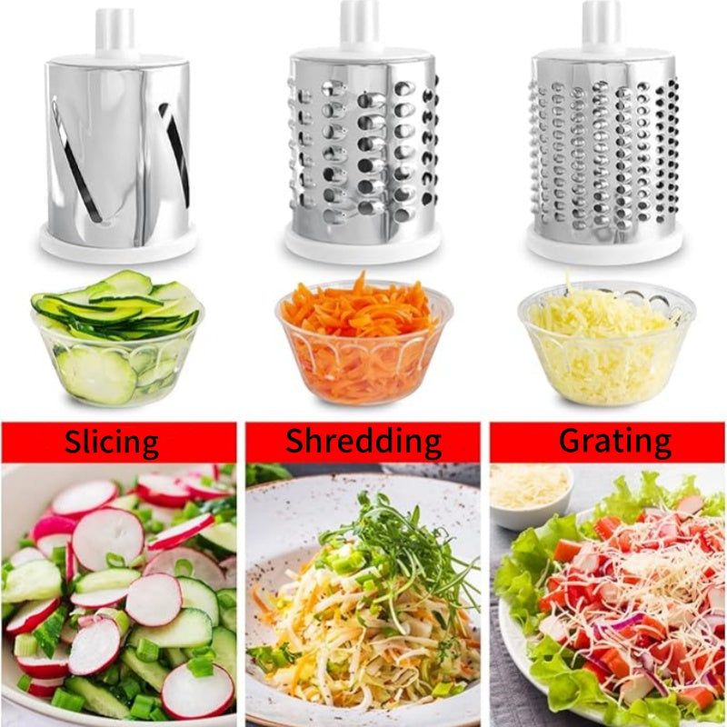 BowLift | 3-in-1 rotating cheese slicer and vegetable cutter