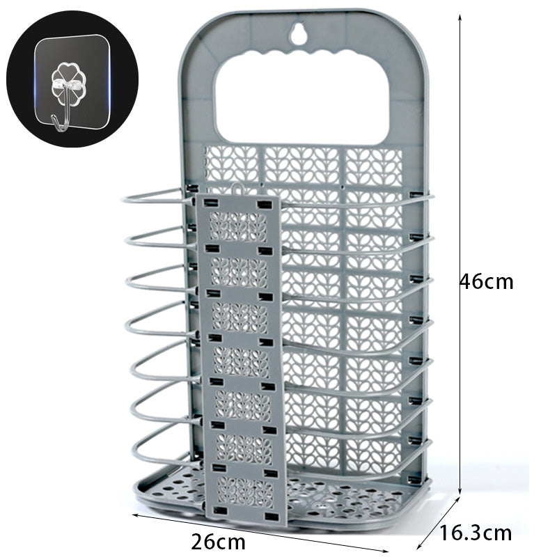 BowLift | Foldable wall-mounted laundry basket