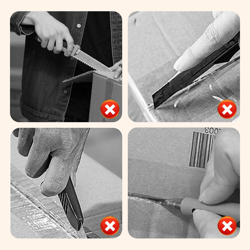 BowLift | Retractable safety box cutter