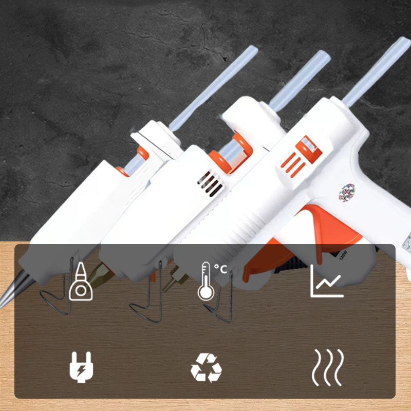 BowLift | Hot glue gun set with 30 high-quality glue sticks
