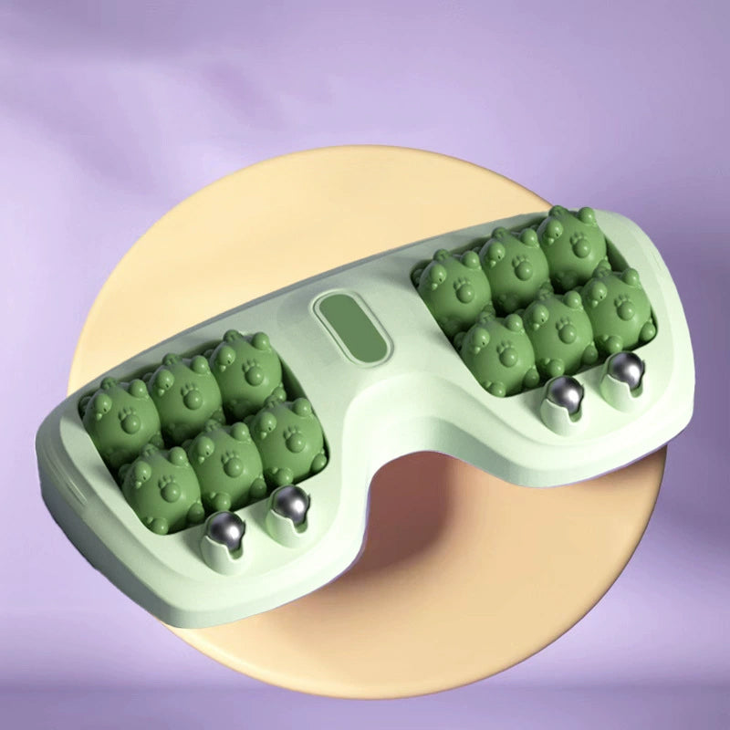 BowLift | Portable double foot massage roller