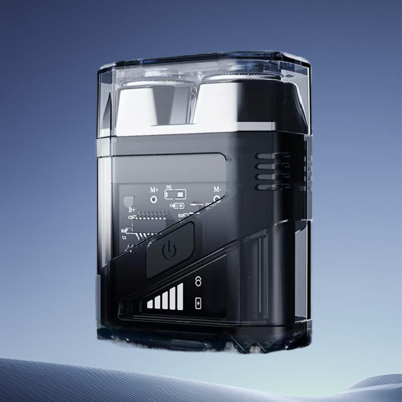 BowLift | Transparent mini electric shaver – IPX7 waterproof