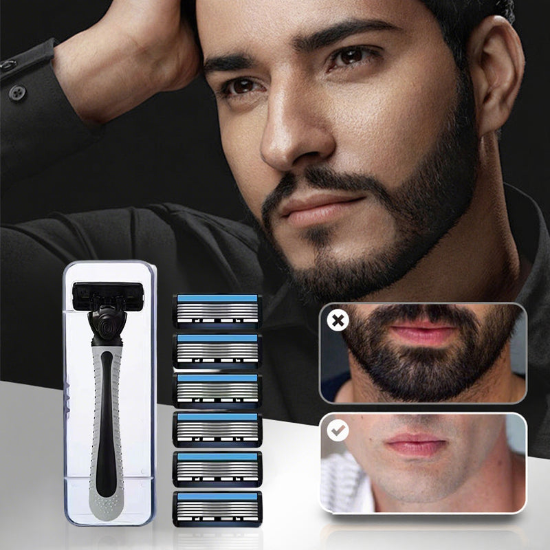 BowLift | 6-blade razor with single snap-in head