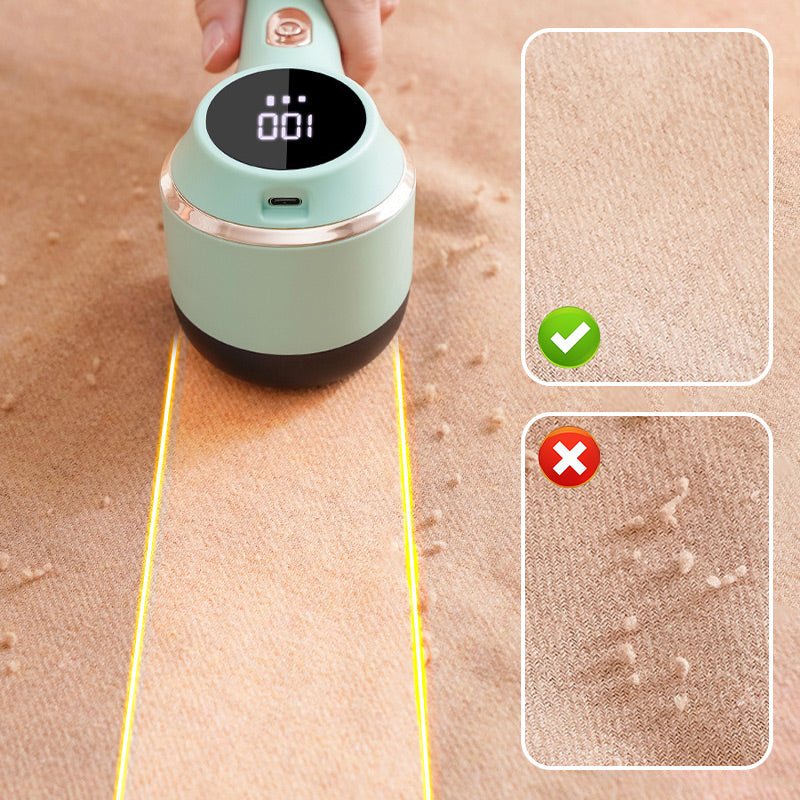 BowLift | Digital display fabric lint remover with 3 speeds