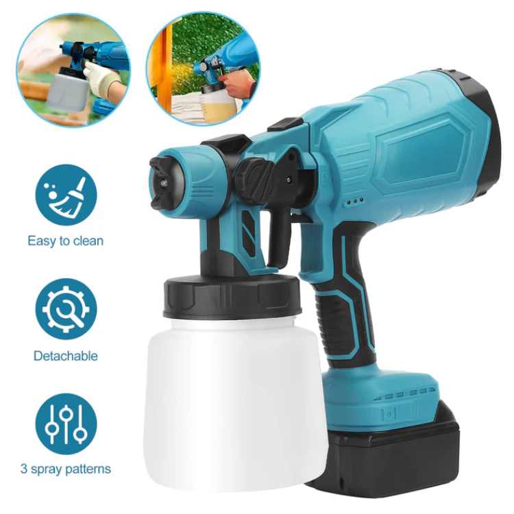 BowLift | Cordless Paint Sprayer | PrecisionFlow Atomization, 3 Spray Patterns & Ideal for Home Improvement Projects