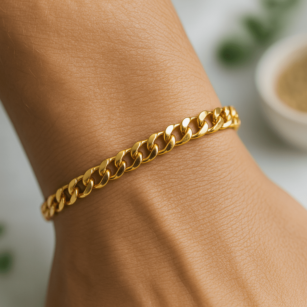 BowLift | FORTIVIA – Stainless steel bracelet in chain link design for him & her