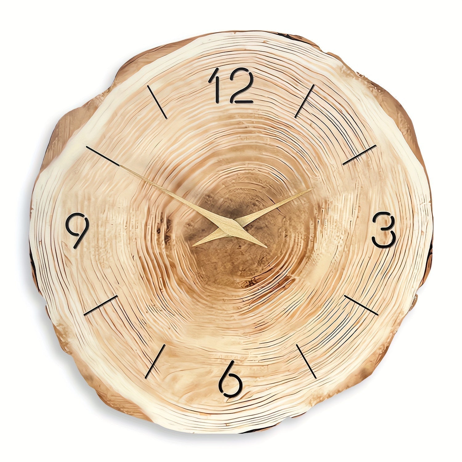 BowLift | Elegant Wooden Wall Clock for Stylish and Quiet Interiors