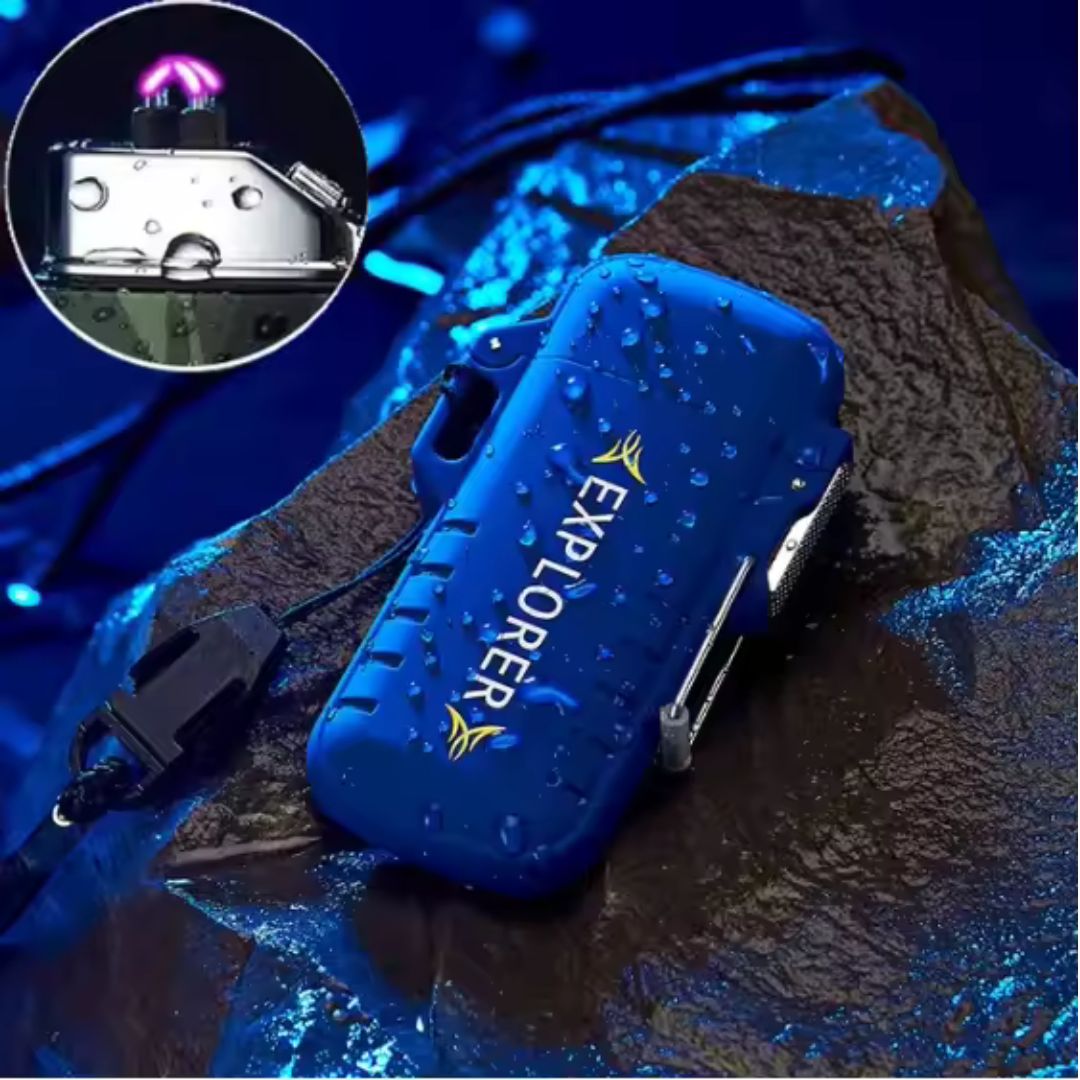 BowLift | Electric Double Arc Lighter | Rechargeable, Windproof & Ideal for Camping and Outdoor Adventures