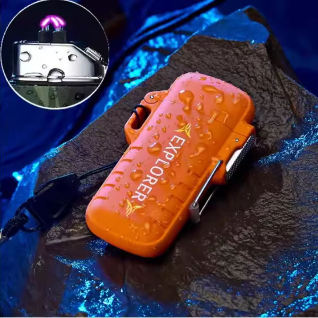BowLift | Electric Double Arc Lighter | Rechargeable, Windproof & Ideal for Camping and Outdoor Adventures