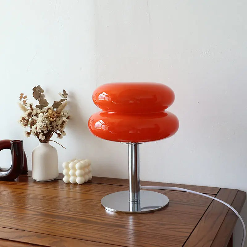BowLift | Table Lamp Retro Glass Shade Lighting Piece