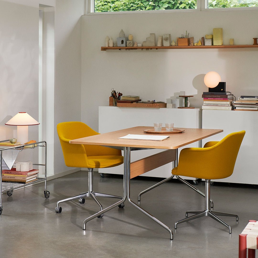 BowLift | Table lamp with fabric shade – Lunara