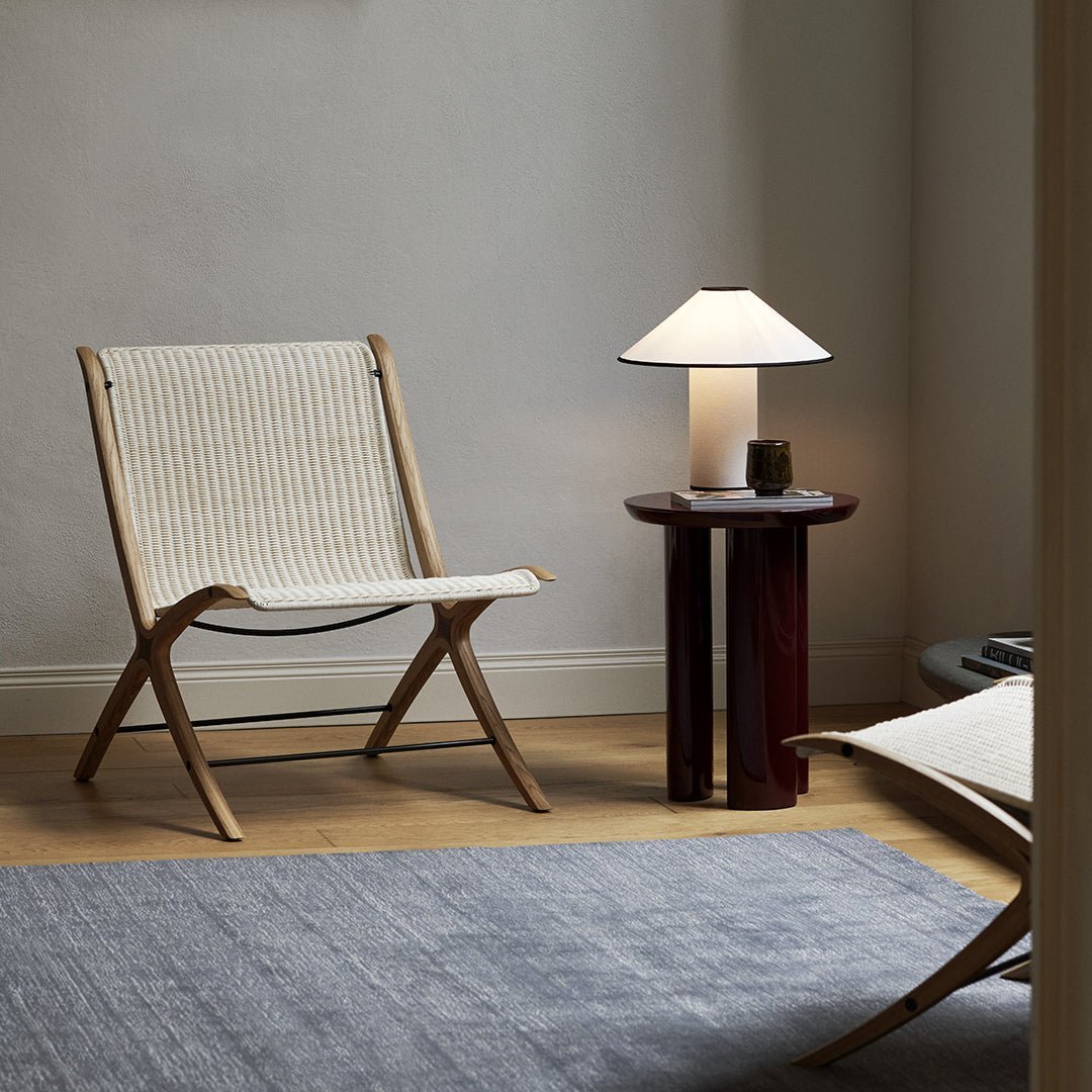 BowLift | Table lamp with fabric shade – Lunara