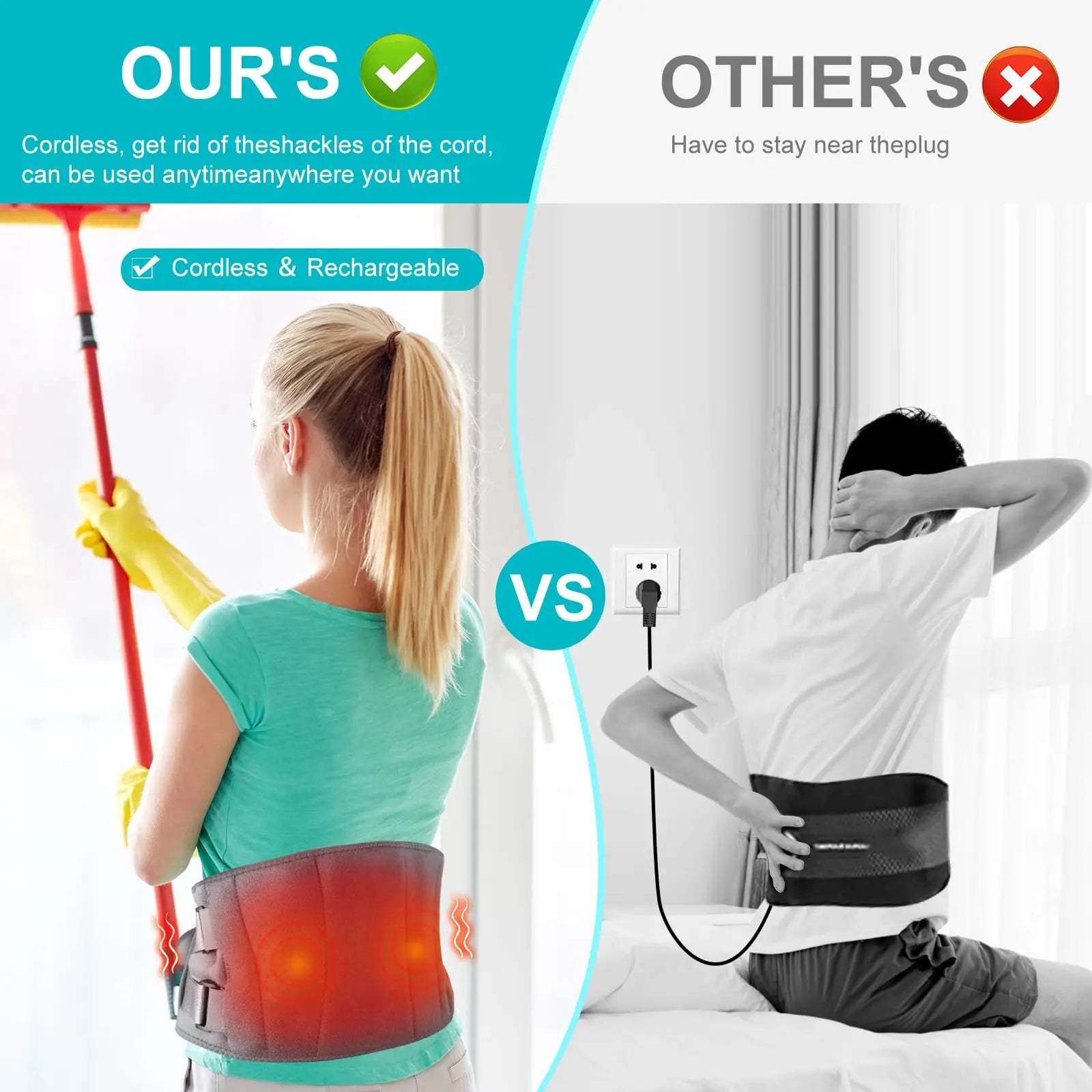 BowLift | Heating Pad And Lower Back Massager