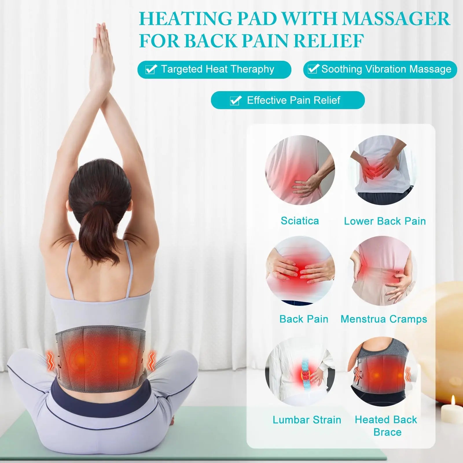 BowLift | Heating Pad And Lower Back Massager