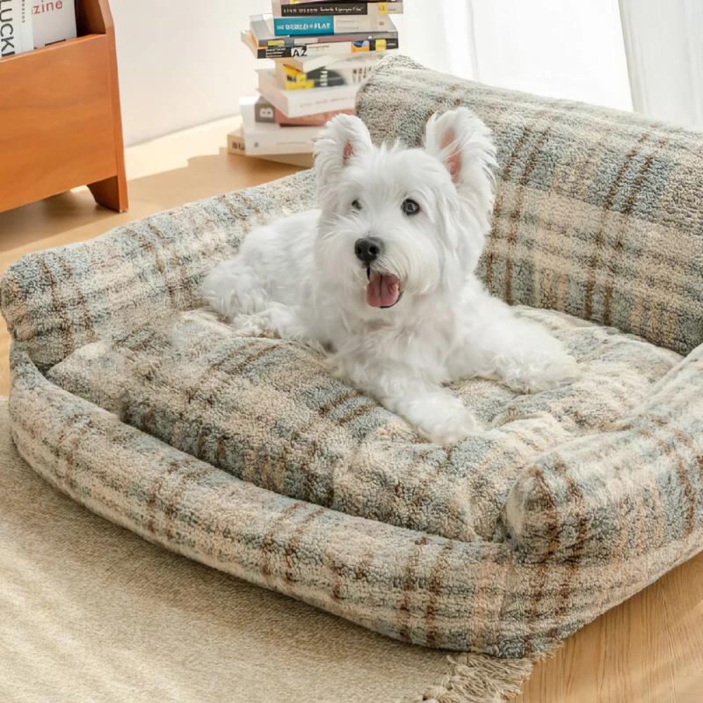 TranquilHaven• Calming Dog Sofa - Dog Bed - BowLift