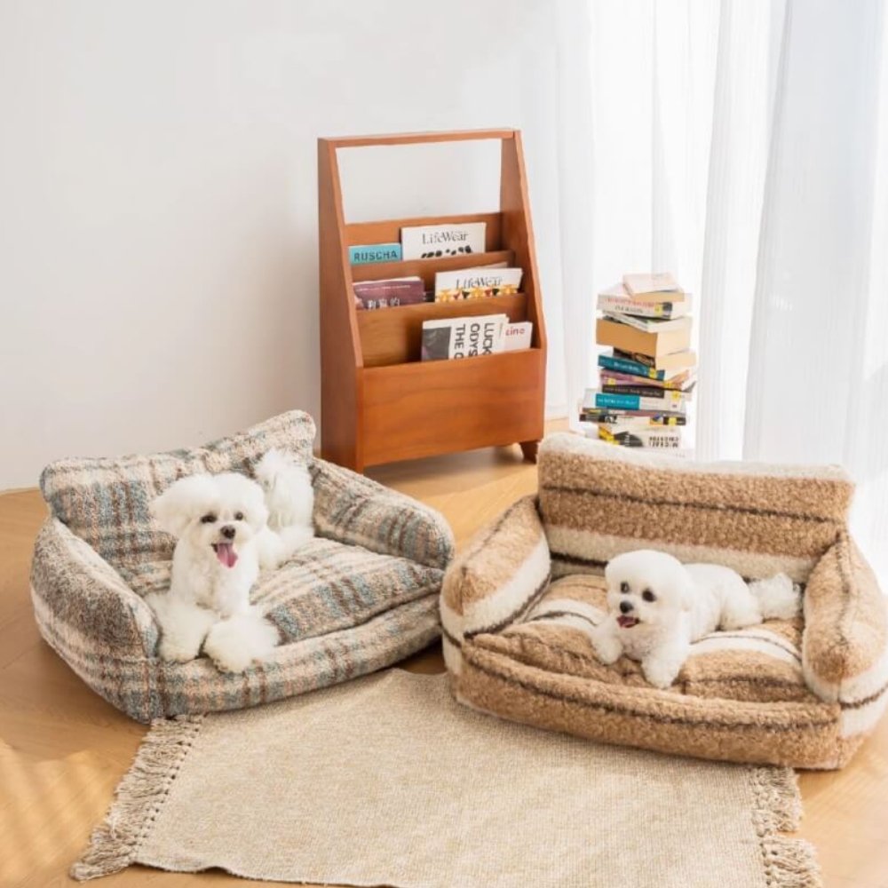 TranquilHaven• Calming Dog Sofa - Dog Bed - BowLift