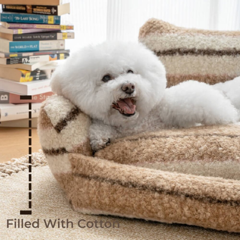 TranquilHaven• Calming Dog Sofa - Dog Bed - BowLift