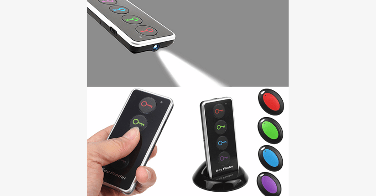 BowLift | Anti-Transmission Device for Keys and Wallet with 4-in-1 LED Wireless Remote Control