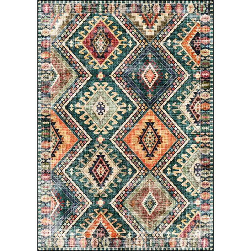 BowLift | Area Rug Tribal Polyester Washable Non Slip